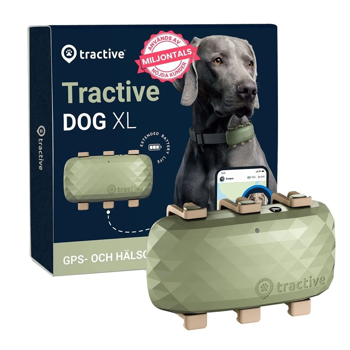 Tractive Tractive GPS Hund XL produktbild